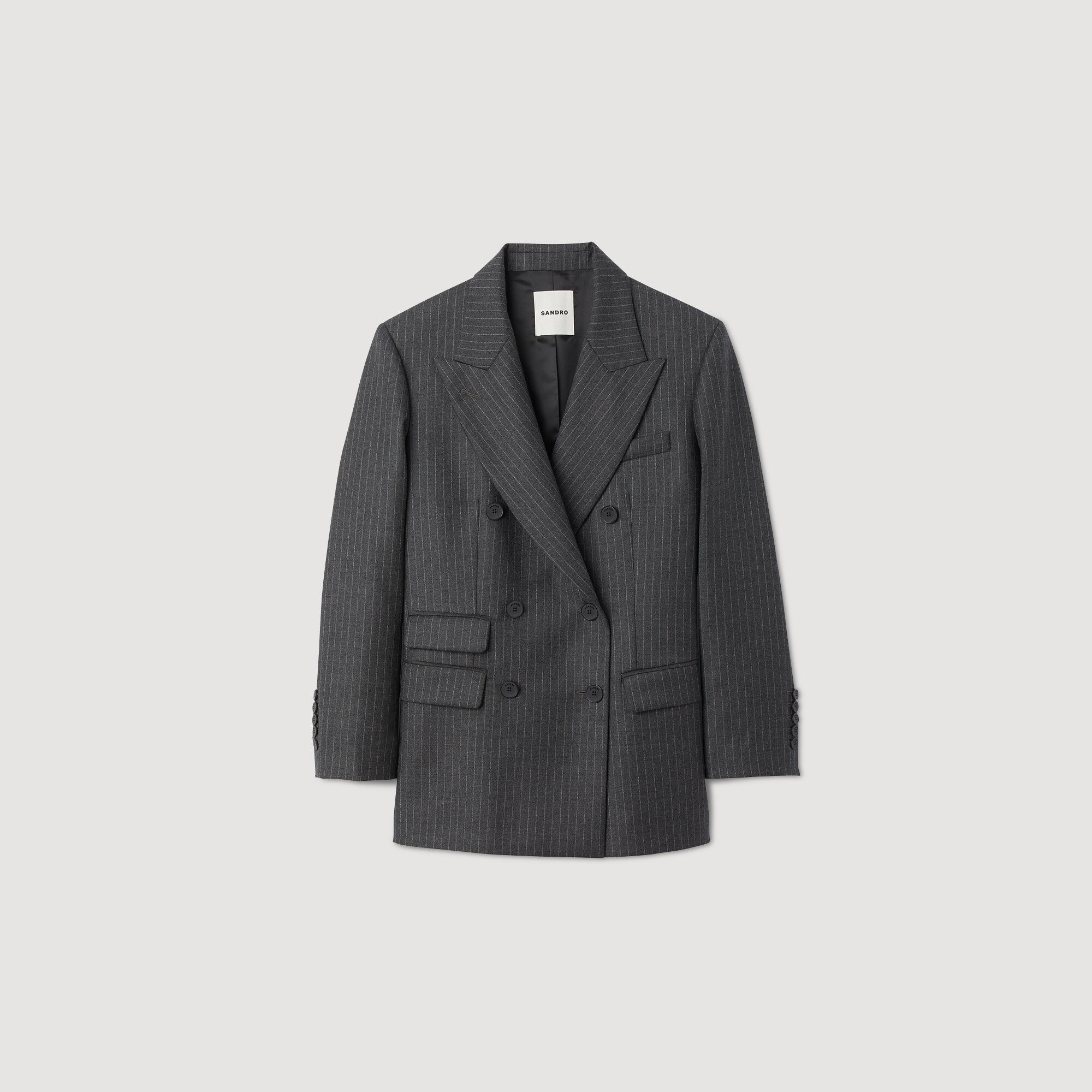 STRIPY SUIT JACKET - 1