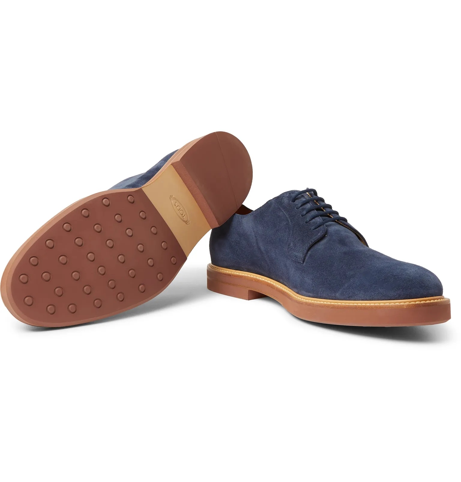 Suede Derby Shoes - 3