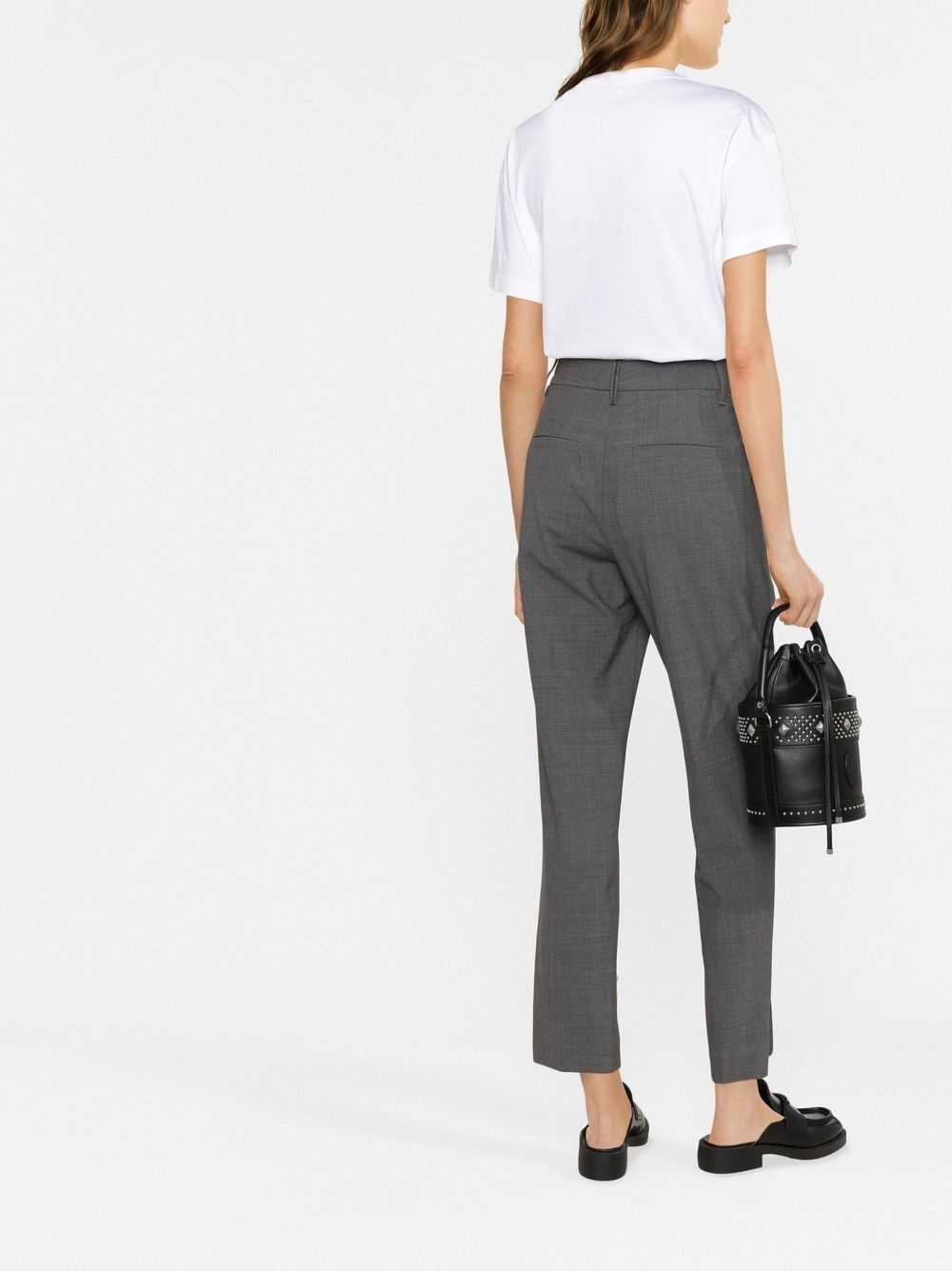 tapered-leg trousers - 4