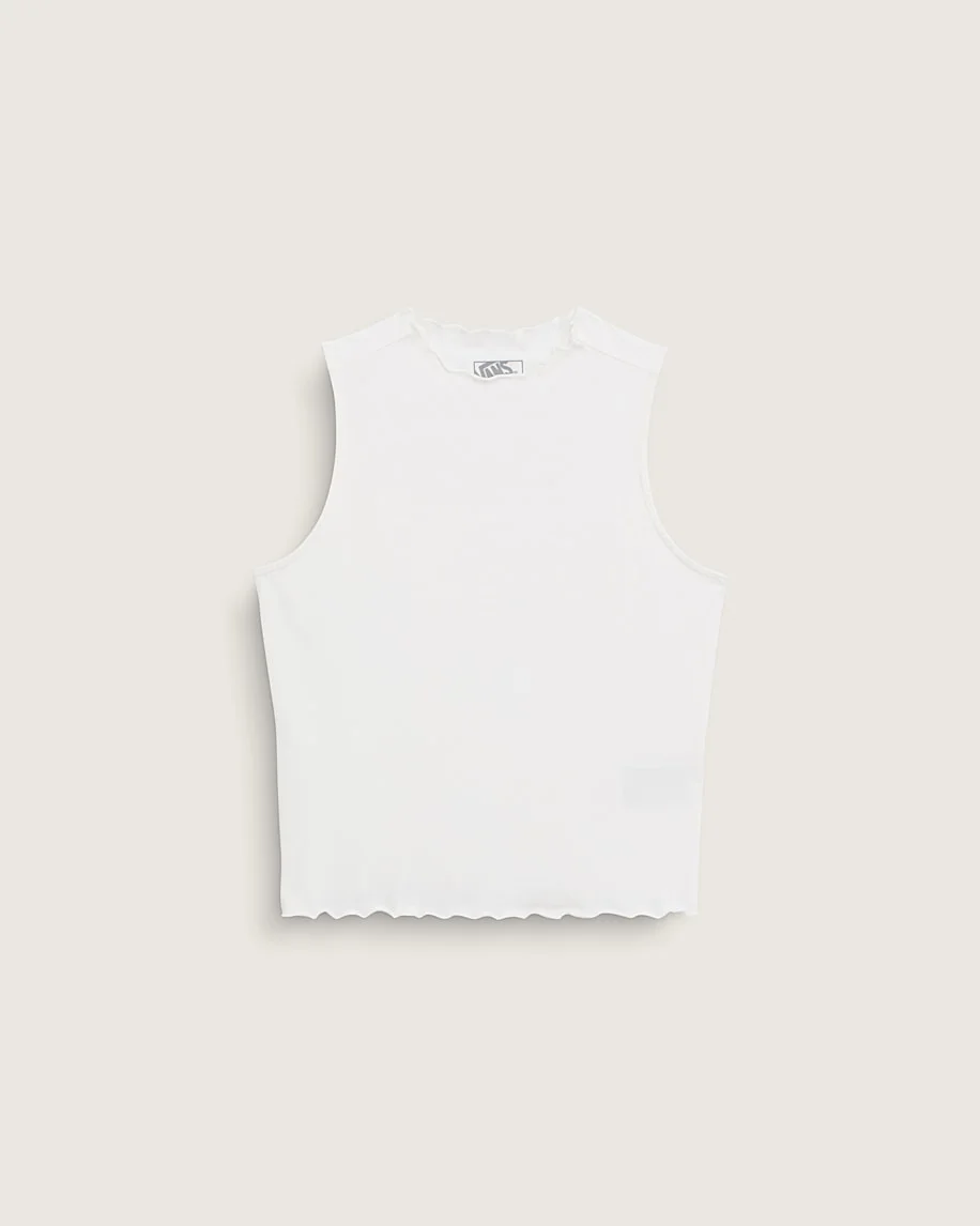 Mock Neck Tank Top - 1