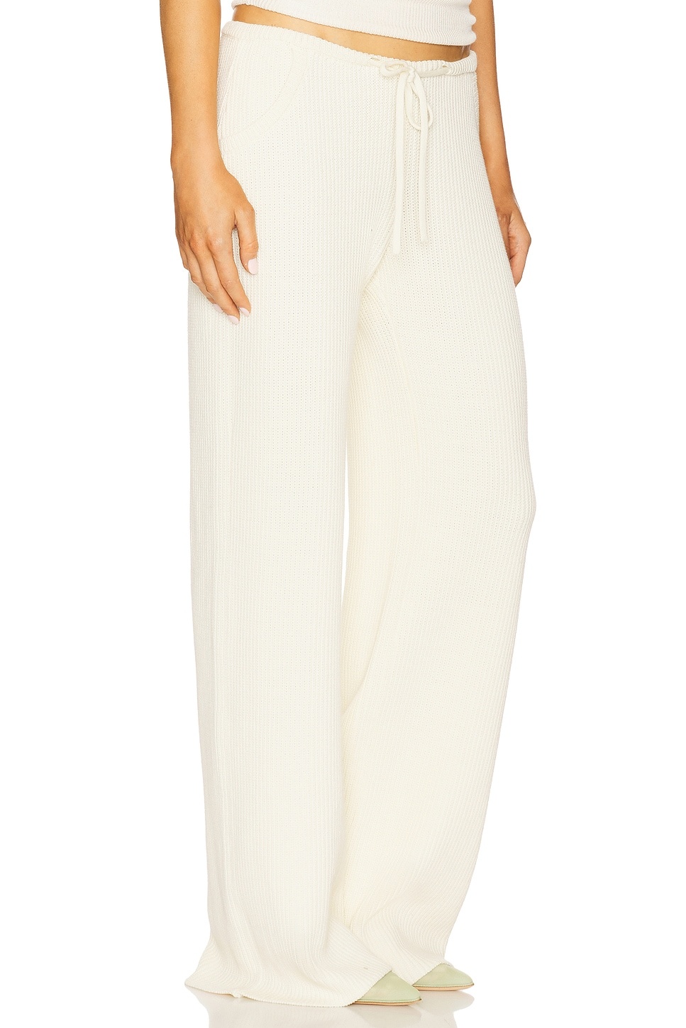 Knit Drawstring Pants - 2