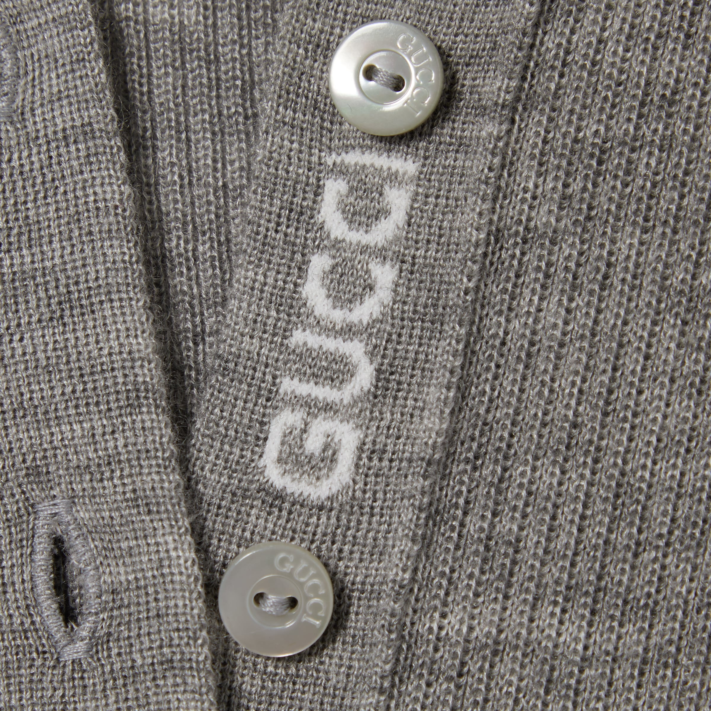 Cashmere and silk polo top with Web - 7