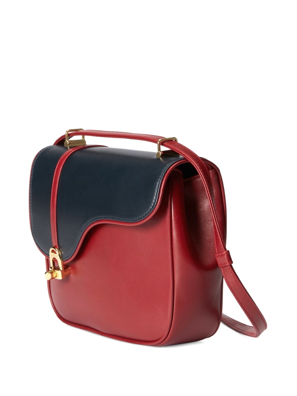 Equestrian leather shoulder bag - 5