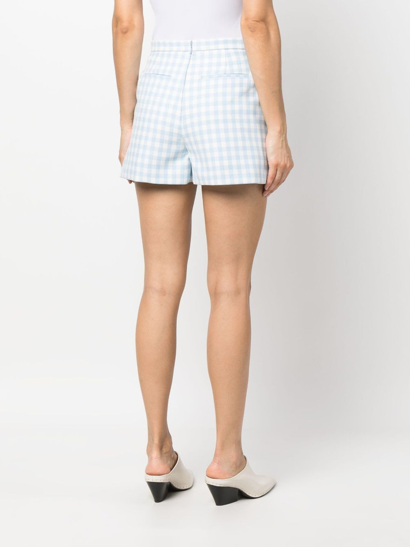 gingham-check mini skort 4