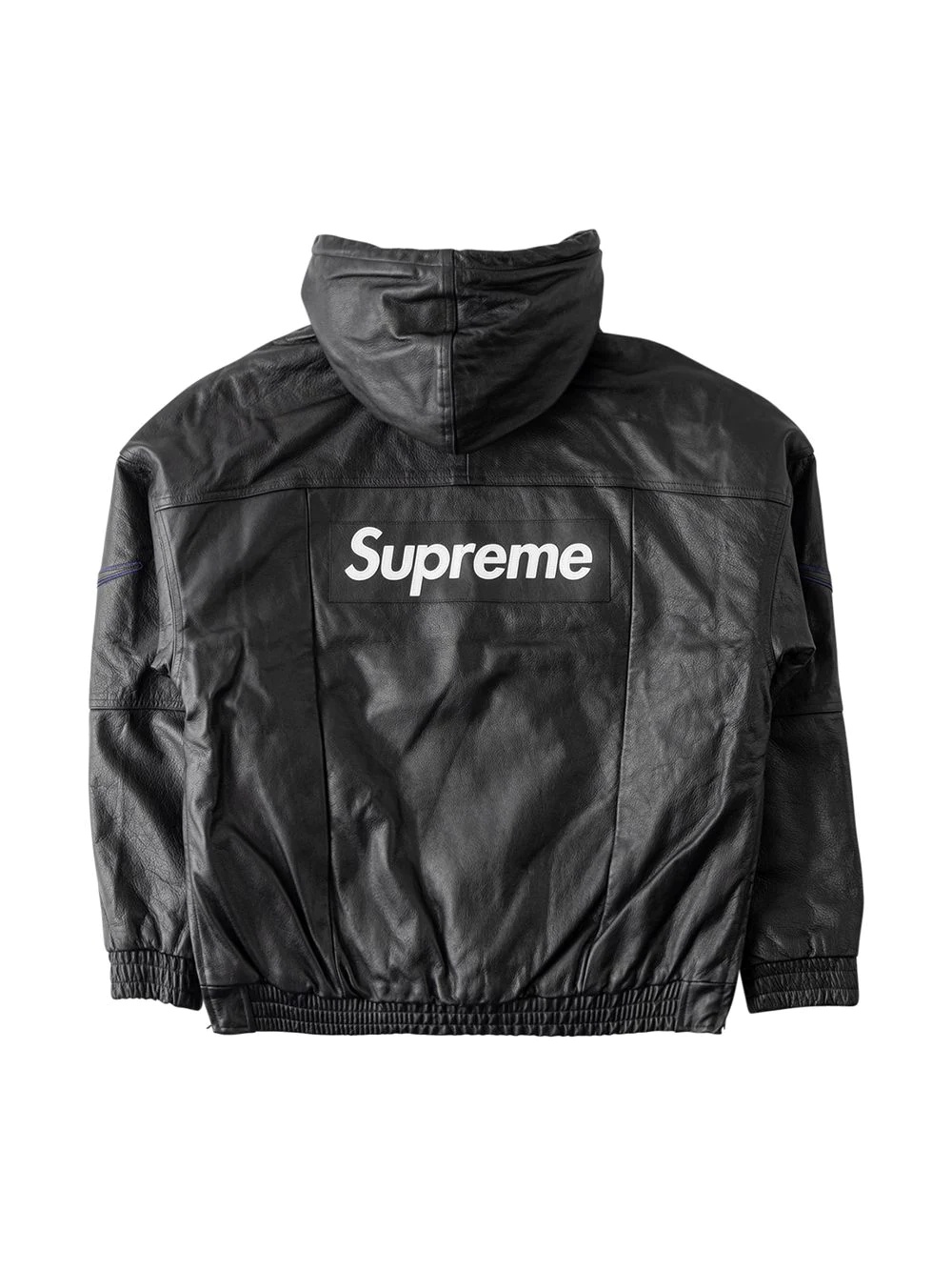 x Nike leather anorak - 2