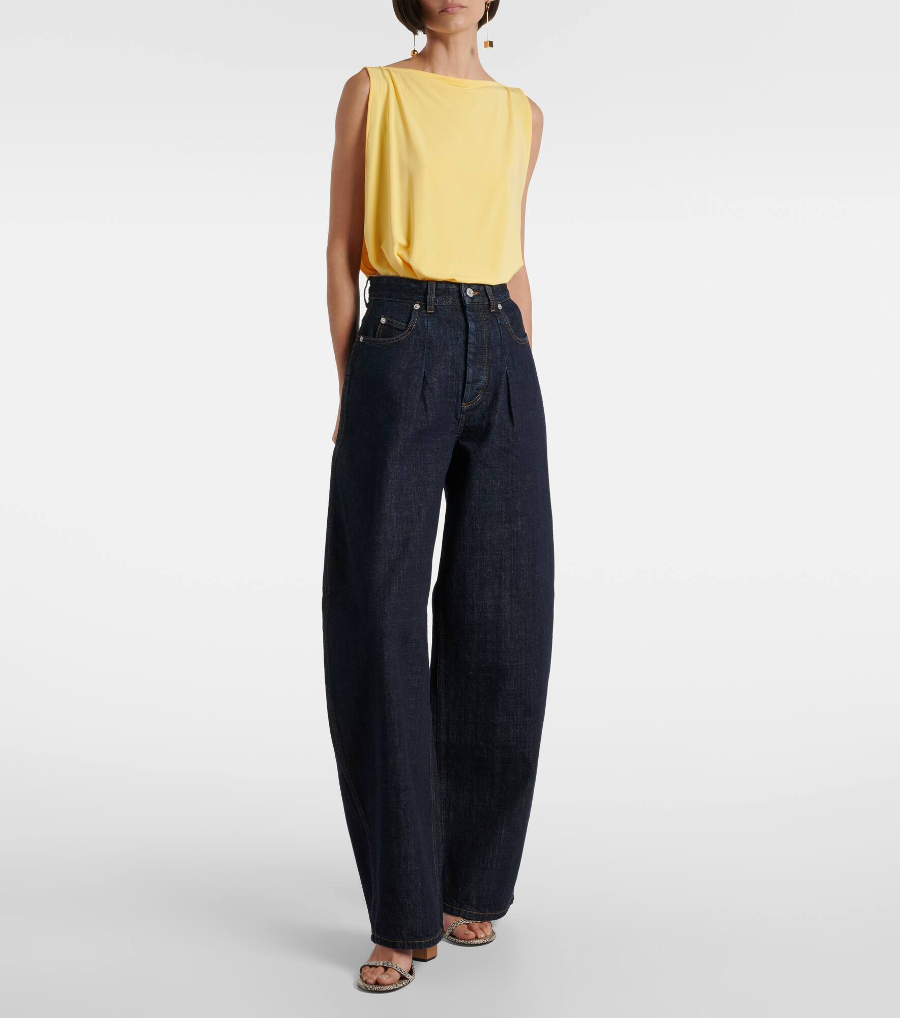 Ovalo De-Nîmes barrel-leg jeans - 7