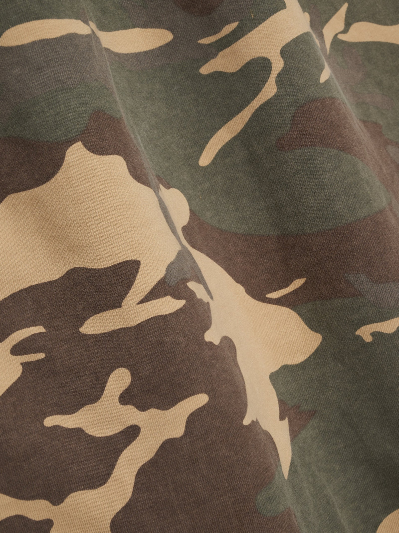 CAMO DOUBLE-LAYERED TEE 4