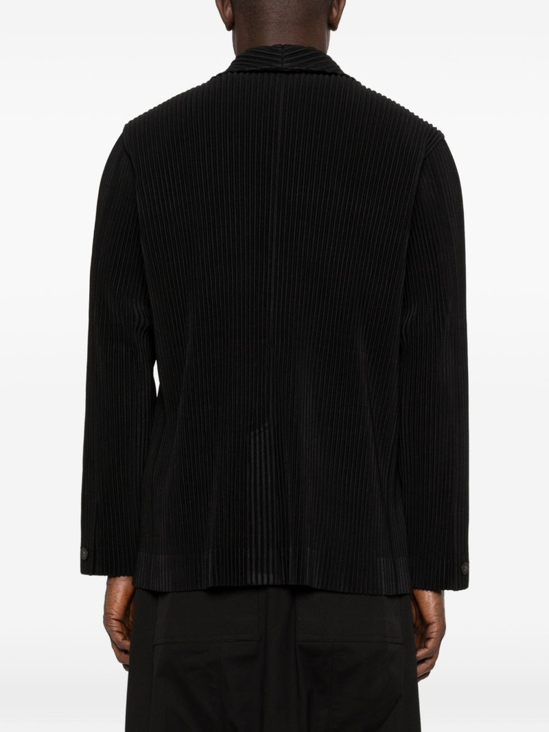 pleated button blazer 4