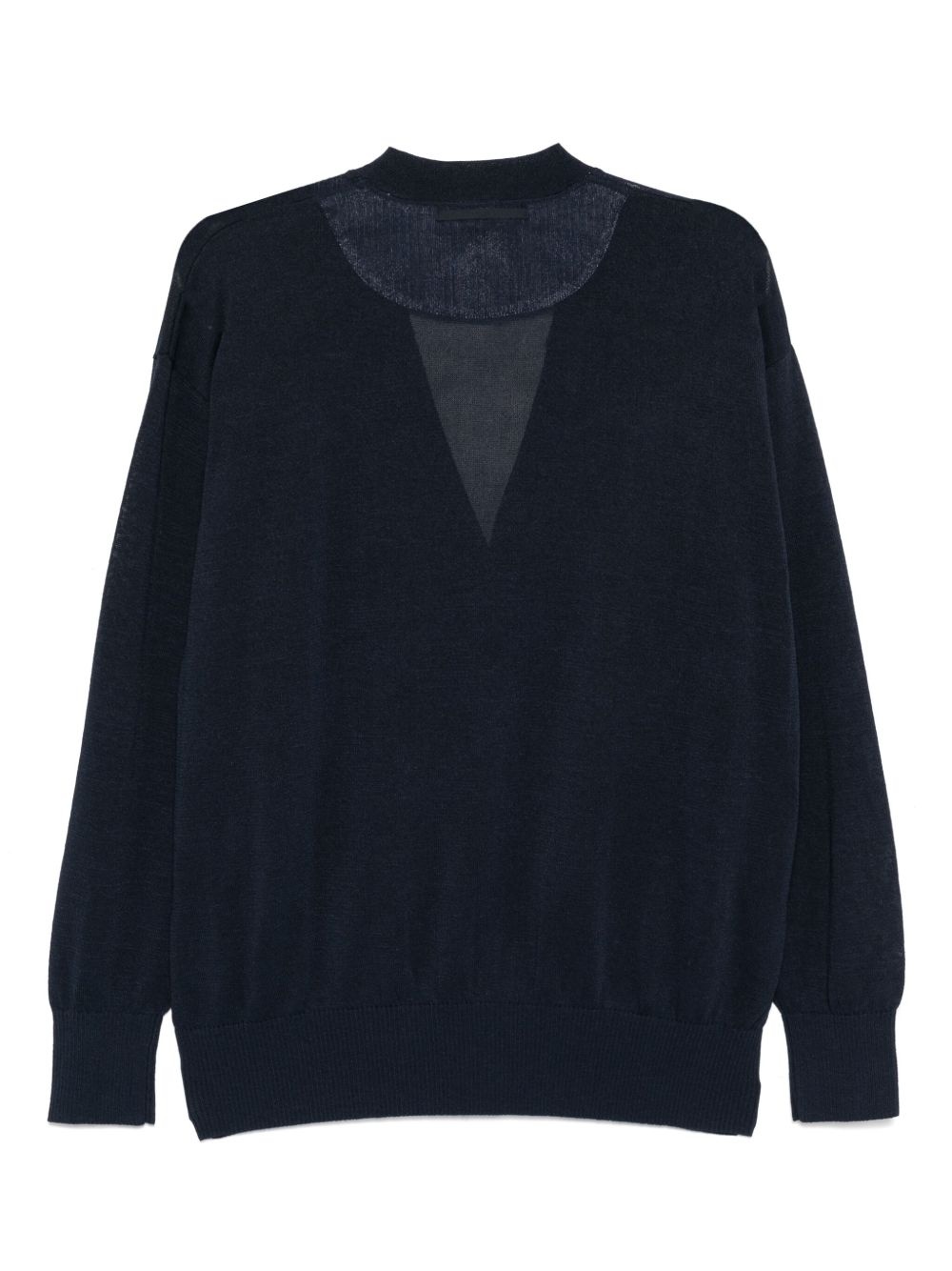 embroidered cardigan - 2