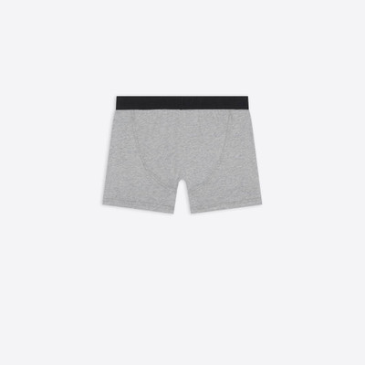 BALENCIAGA Men's Boxer Briefs in Grey outlook