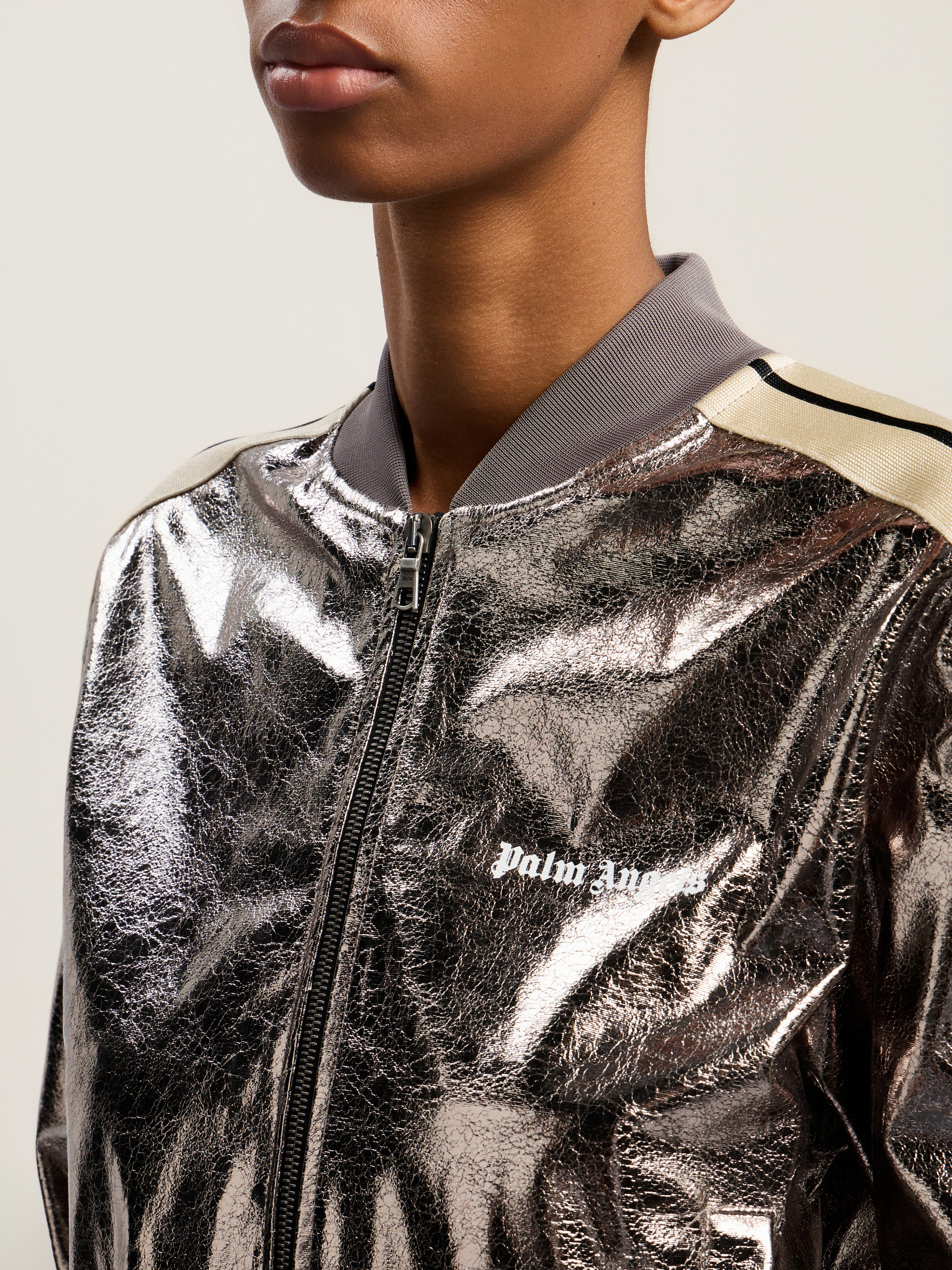 Laminated Track Jacket - 5