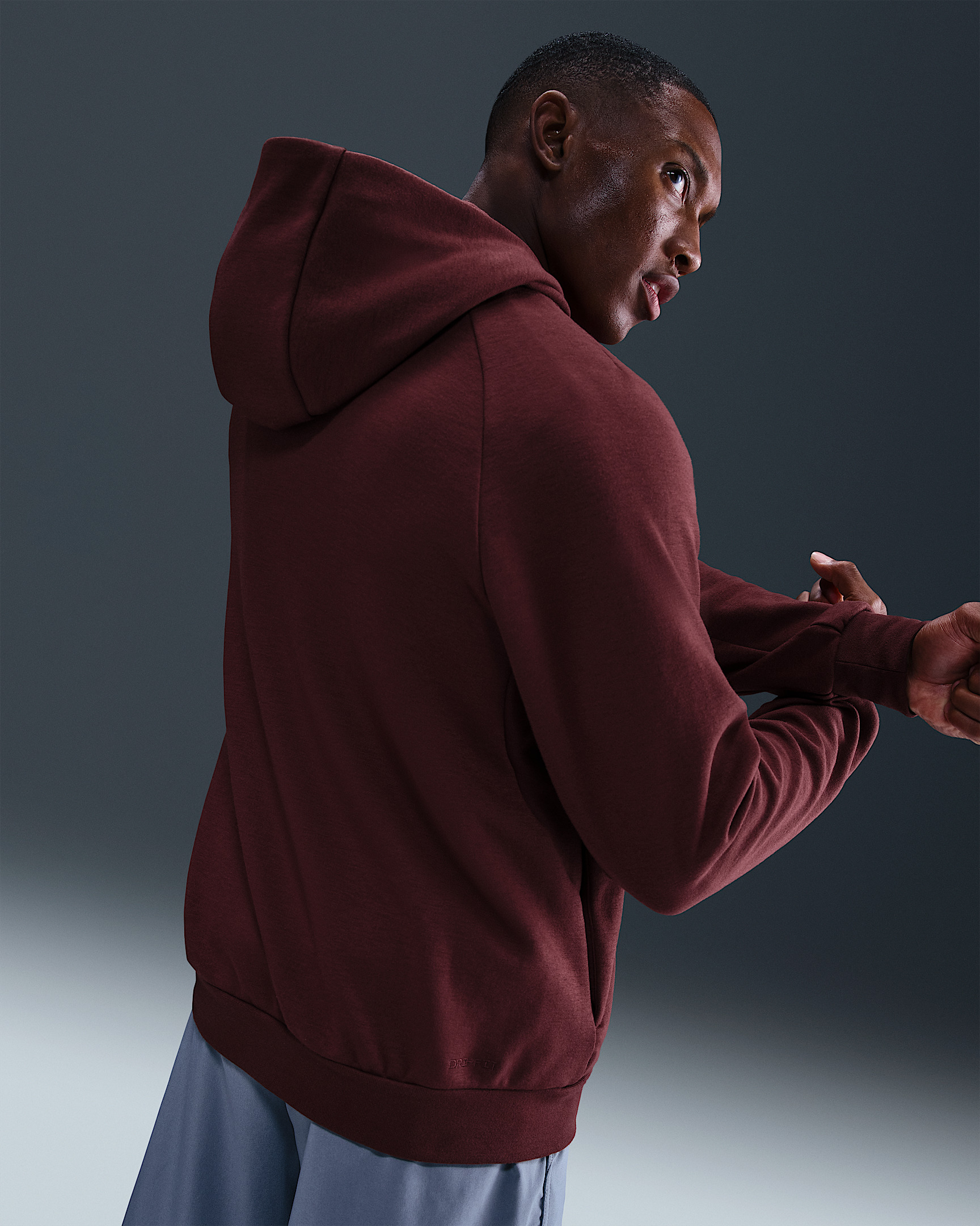 Nike Primary Fleece Men's Dri-FIT UV Full-Zip Performance Hoodie - 2
