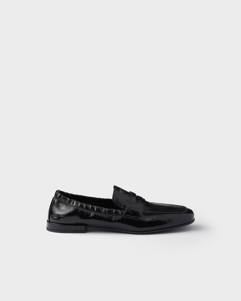 Shuffle patent leather loafers 2