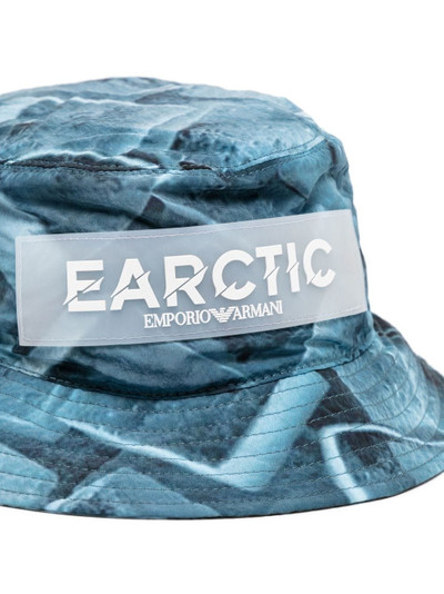 EMPORIO ARMANI graphic-print bucket hat outlook