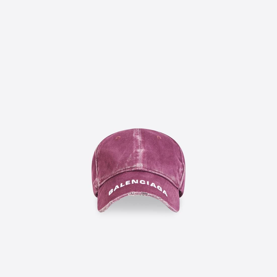 Logo Visor Cap in Purple - 1