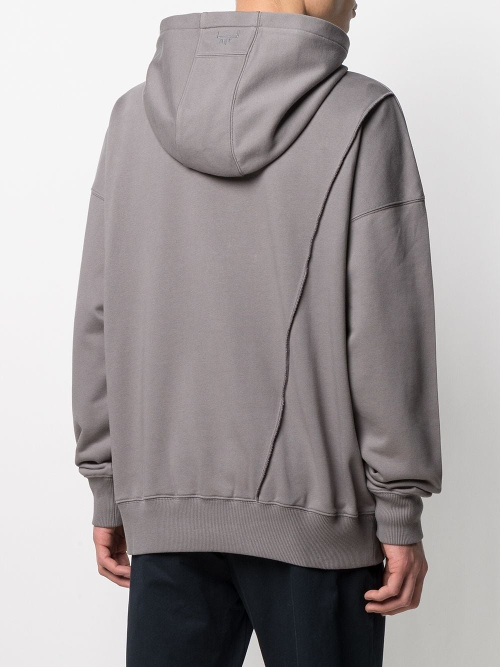 Dissection exposed seam hoodie - 4