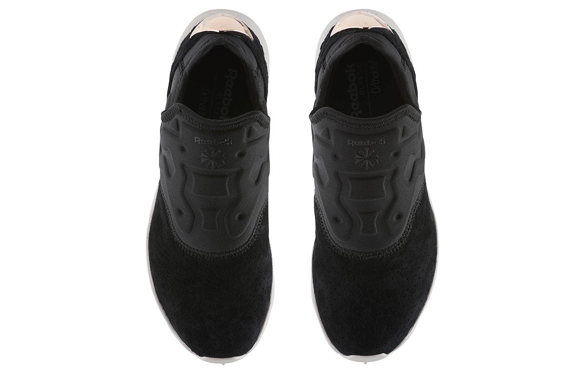 (WMNS) Reebok Furylite Slip On FBT 'Black' BS6413 - 5