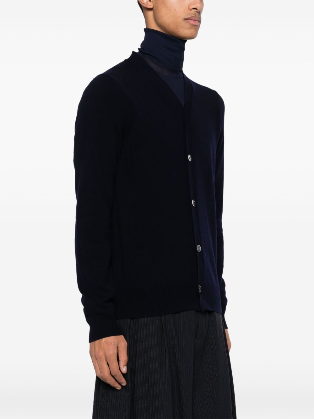 x the Artist Invader wool cardigan - 3