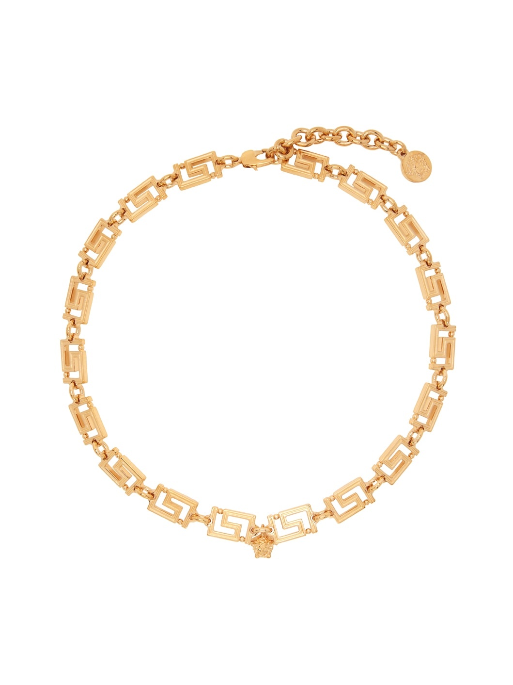 Gold Greca Necklace - 1