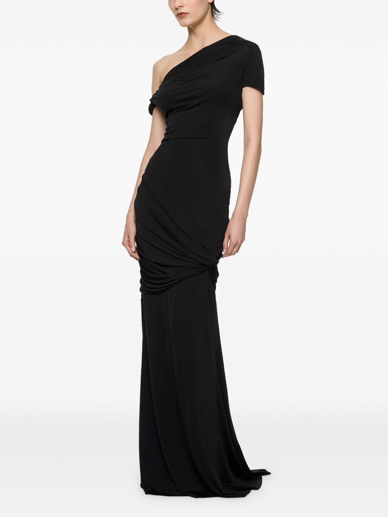 Paris Georgia Pascal one-shoulder maxi dress outlook