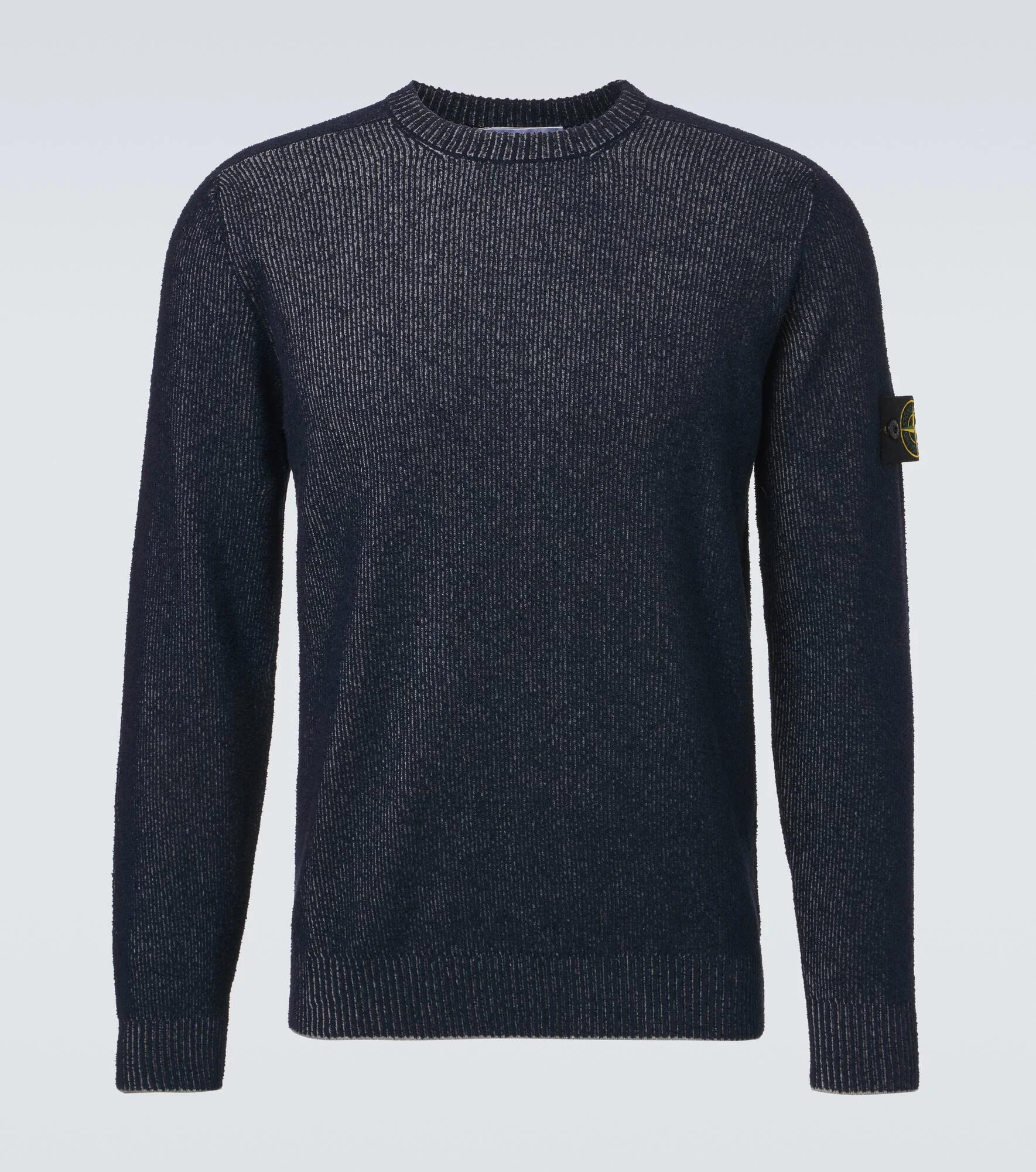 Compass cotton-blend sweater - 1
