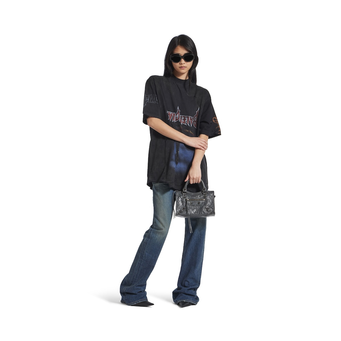 Women's Le City Mini Bag in Volcanic Rock - 7