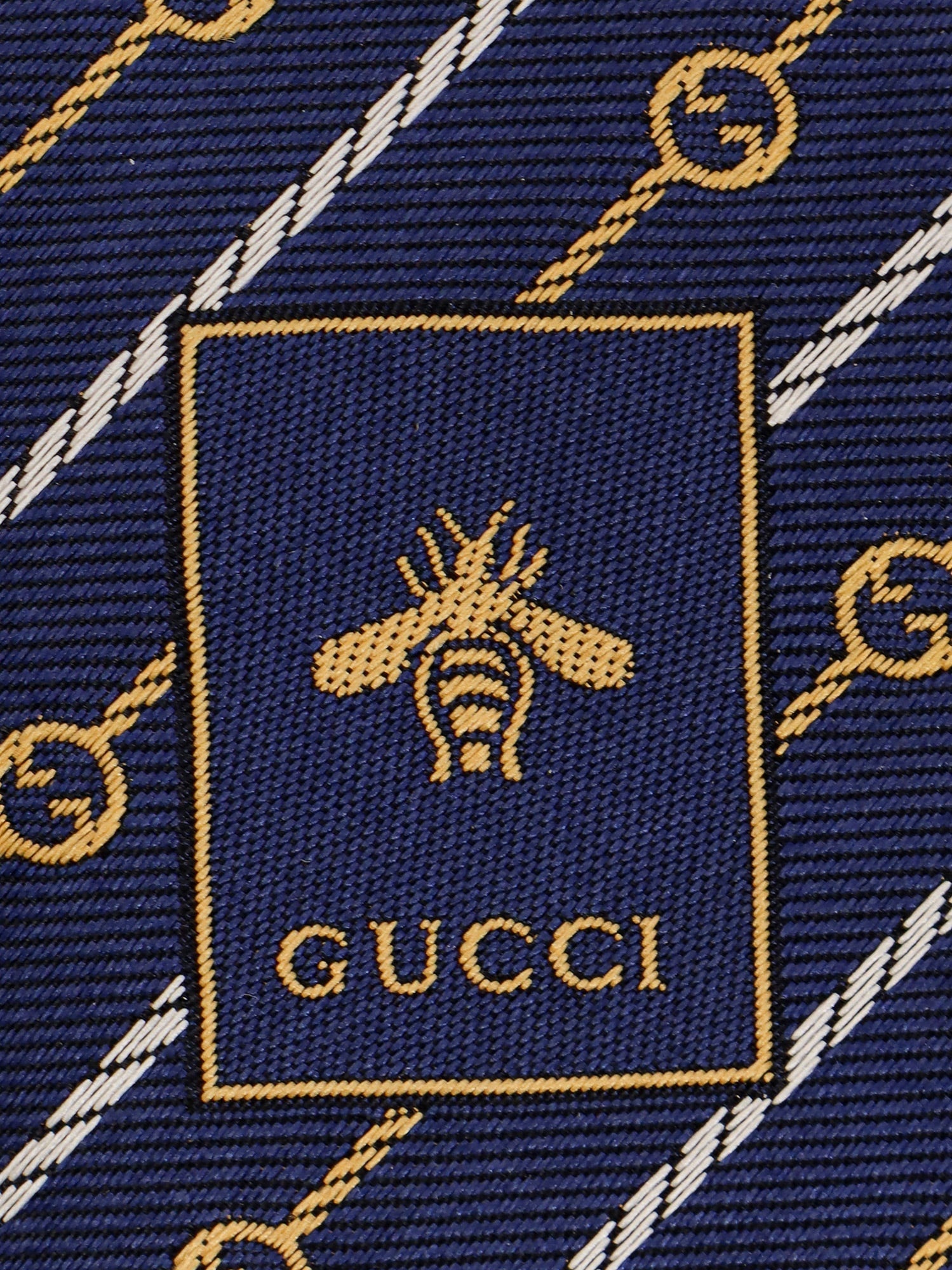 Gucci Man Tie Man Blue Bowties E Ties - 3