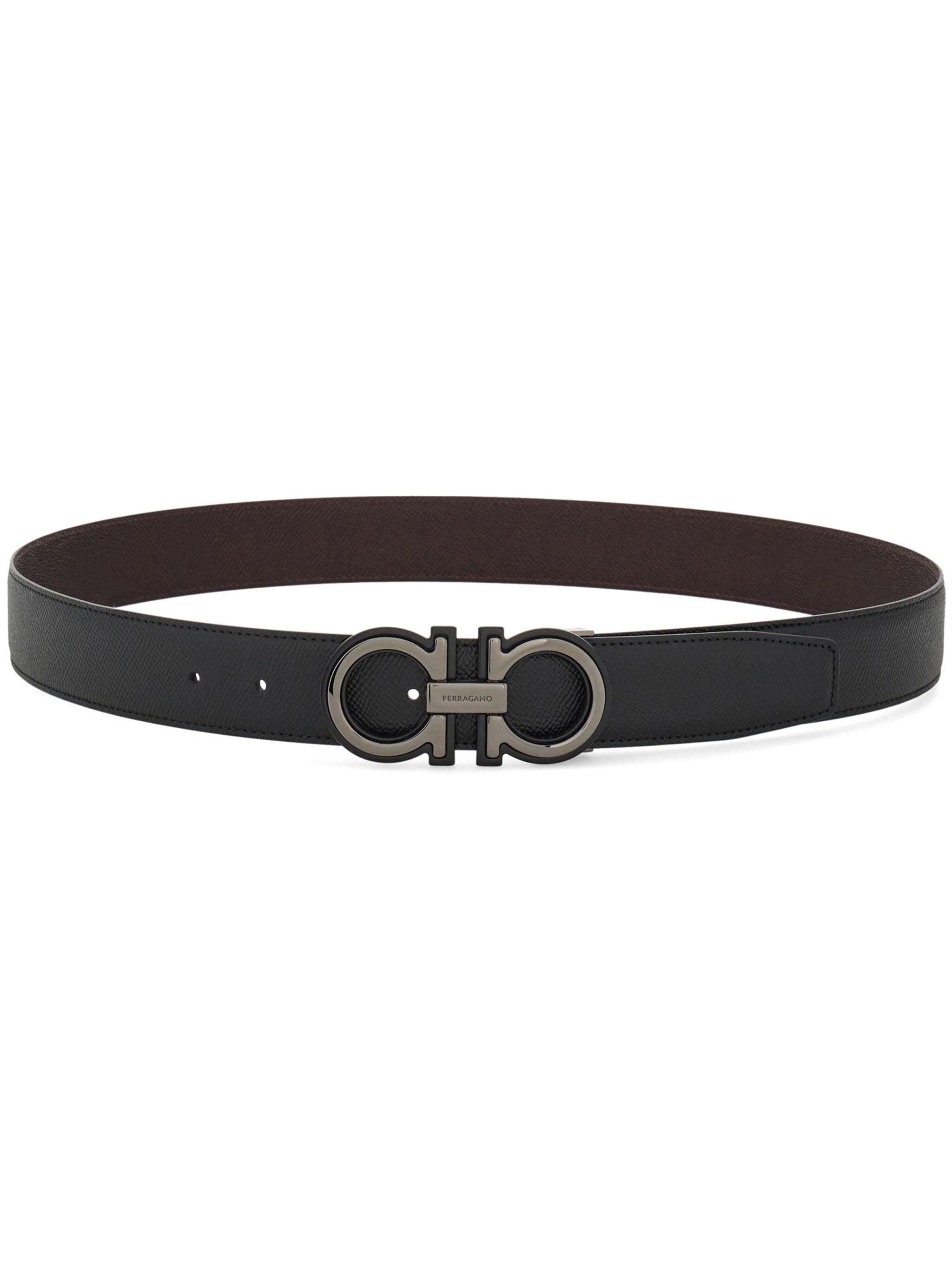 Reversible Leather Belt - 1