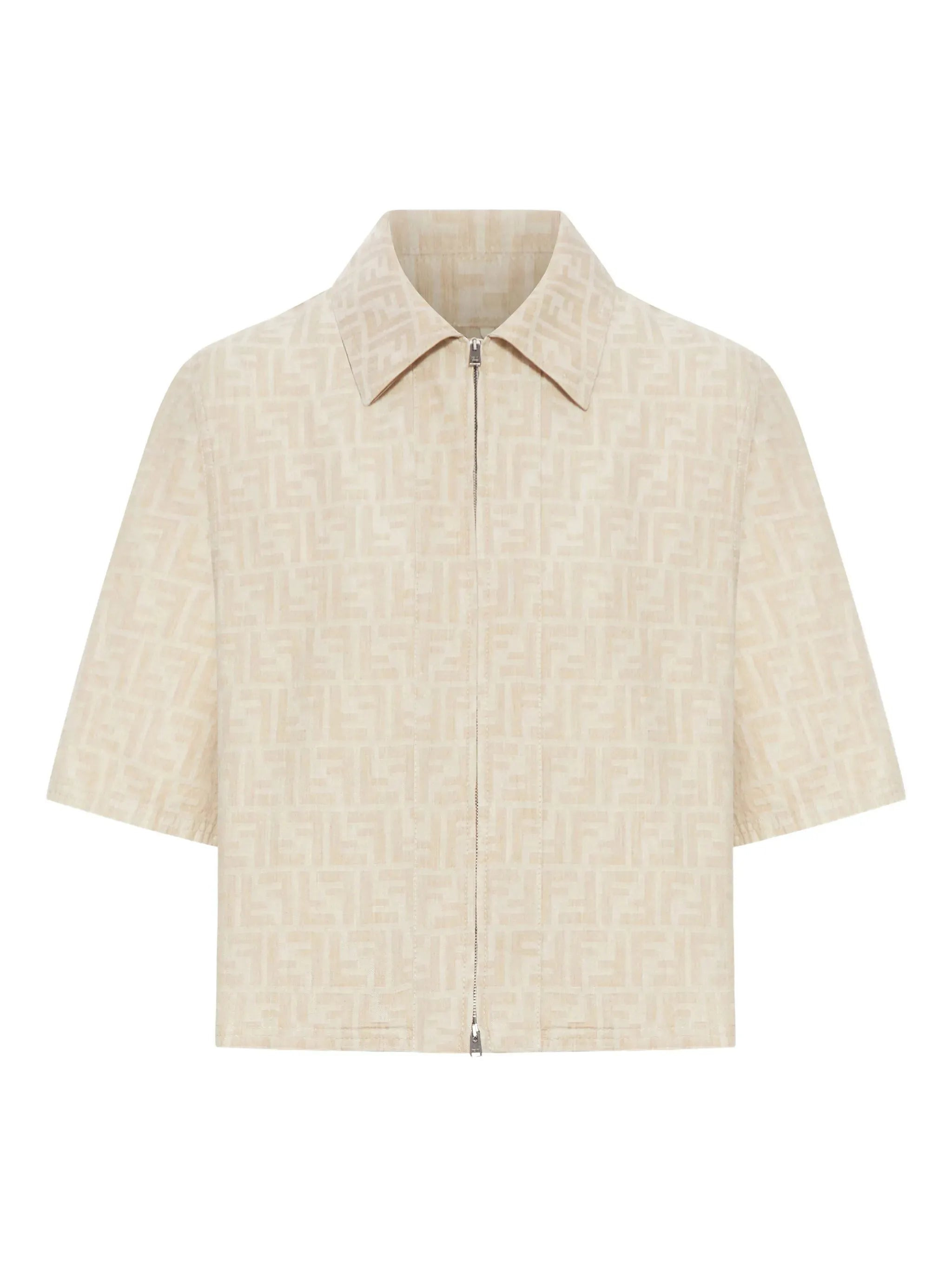 Fendi FF-motif Zip-front Jacket - 2