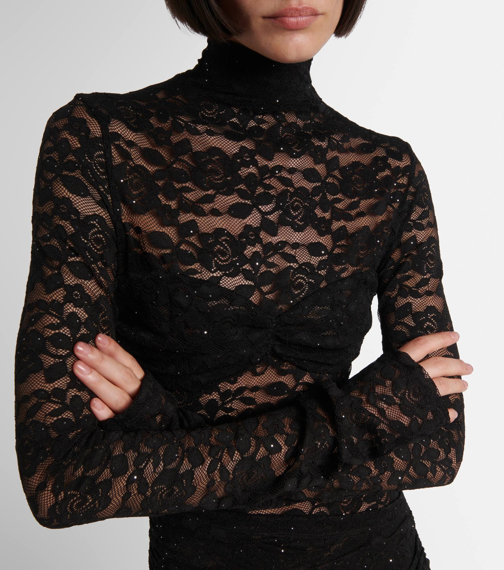 Francisca floral lace maxi dress - 4
