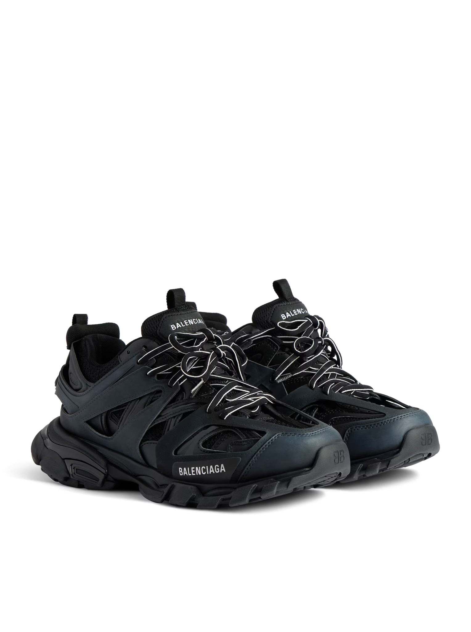 MEN`S TRACK SNEAKERS IN BLACK - 2