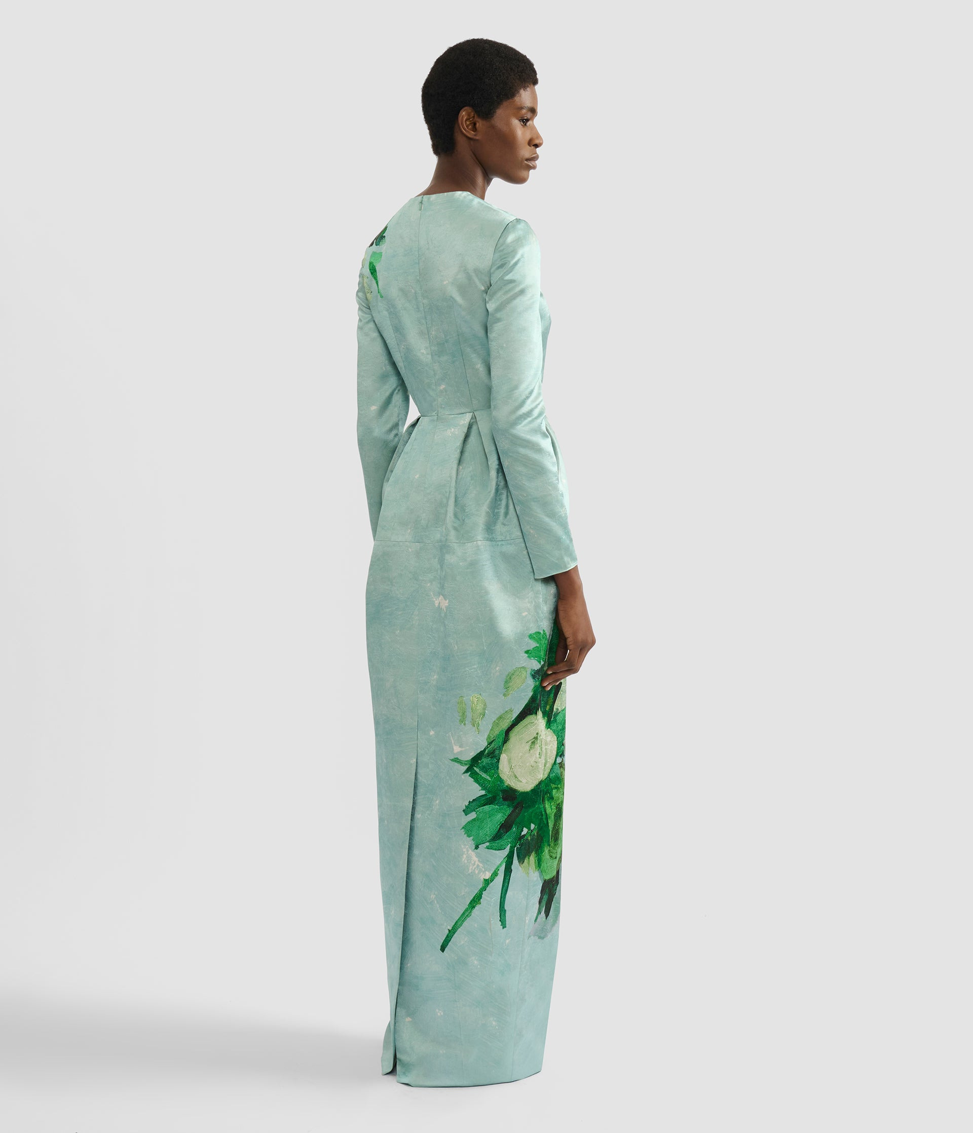 LONG SLEEVE COCKTAIL DRESS - 3