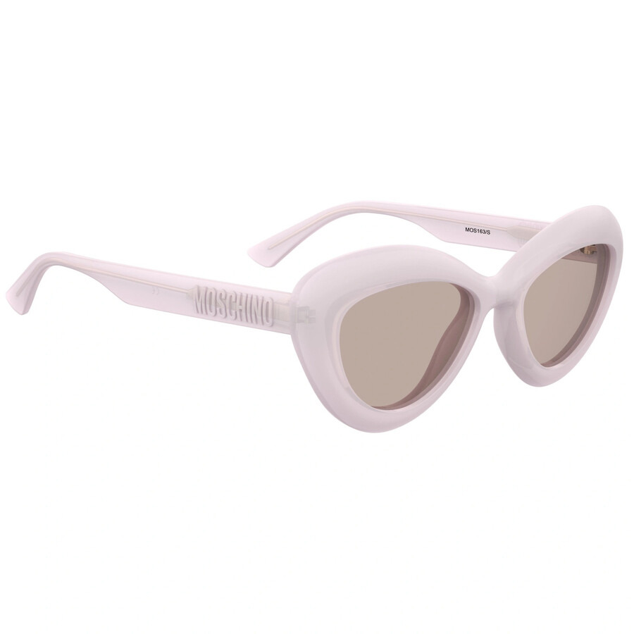 Moschino Pink Cat Eye Ladies Sunglasses MOS163/S 035J/U1 55 - 3