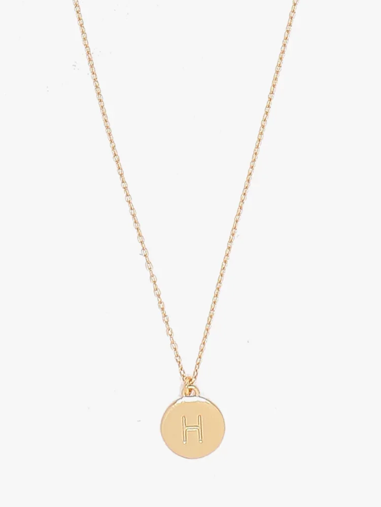 Initial H Mini Pendant - 1