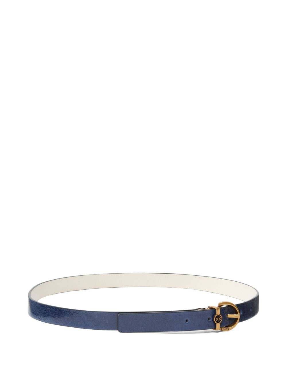 leather buckle belt - 2