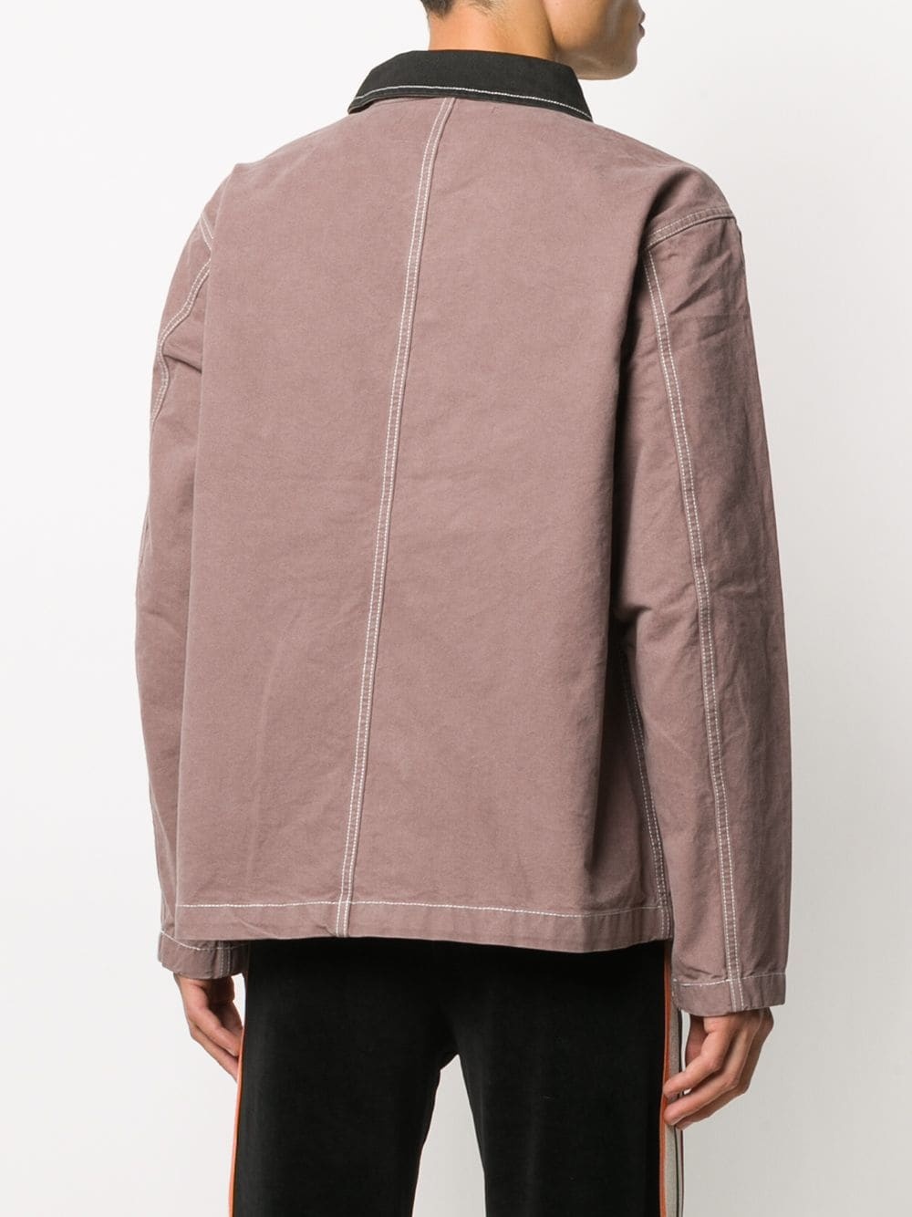 brushed moleskin chore jacket - 4