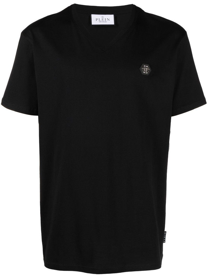 gothic logo-print T-shirt 1