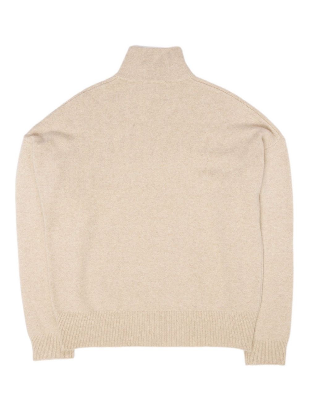 half-zip cashmere sweater - 2