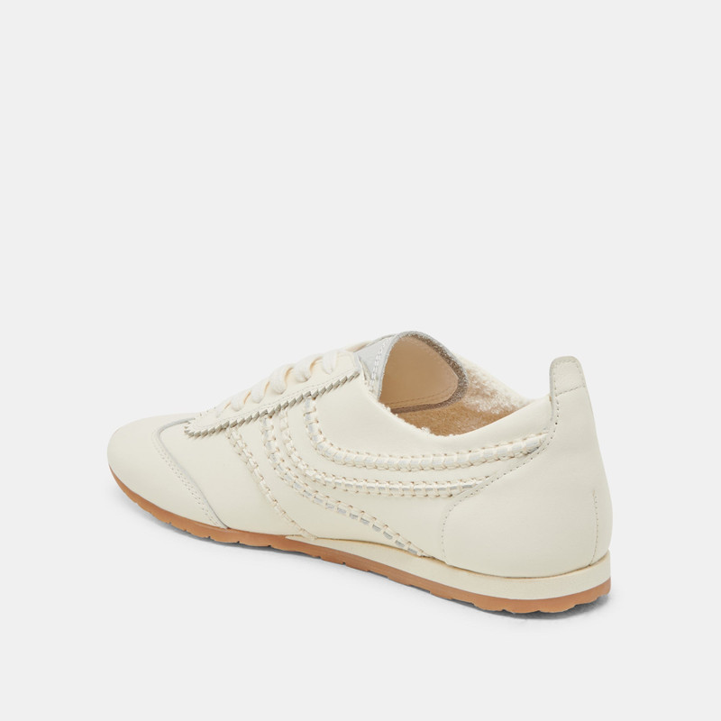 DELANY SNEAKERS OFF WHITE LEATHER 7