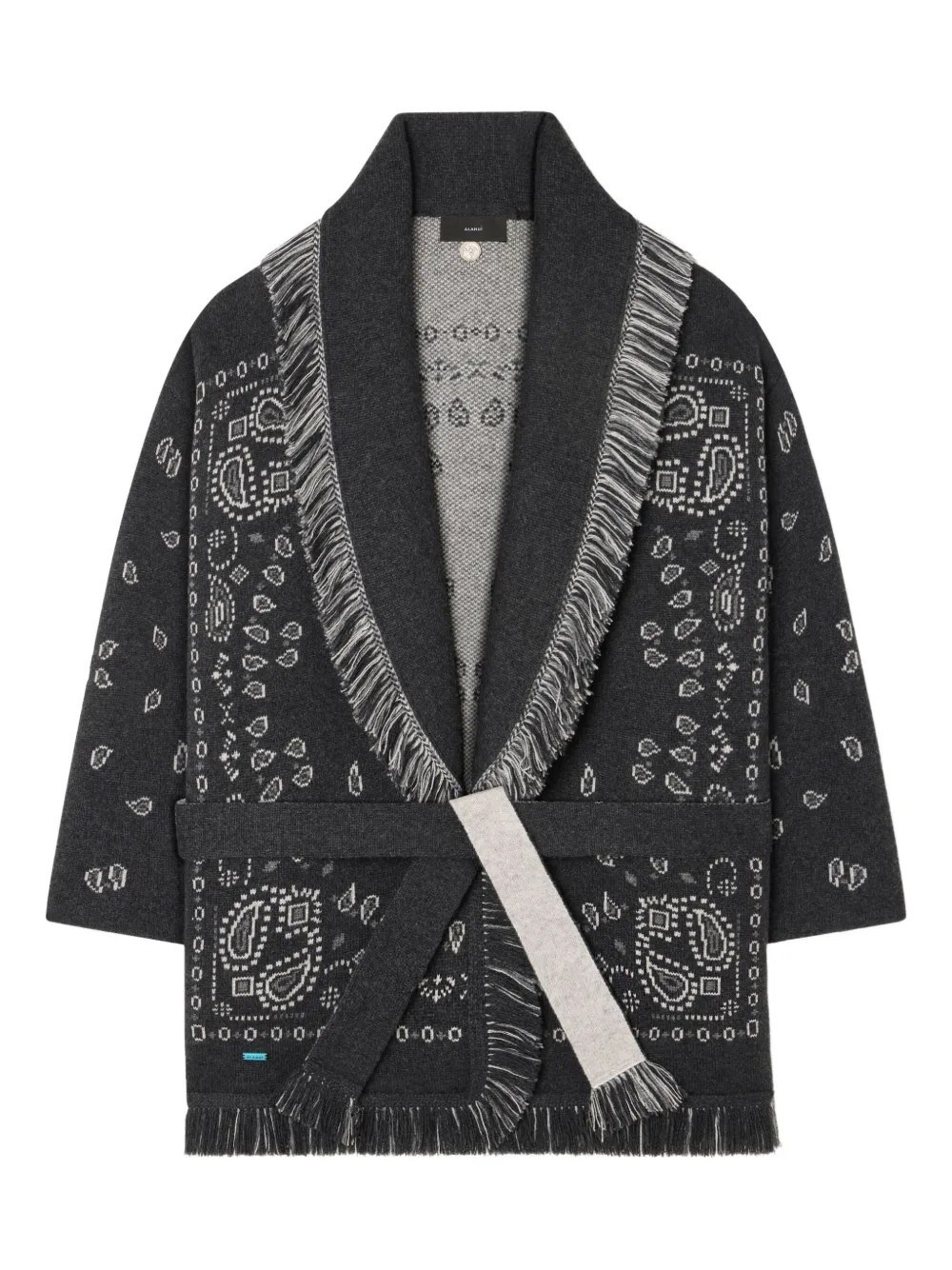 Bandana Jacquard Cardigan - 1