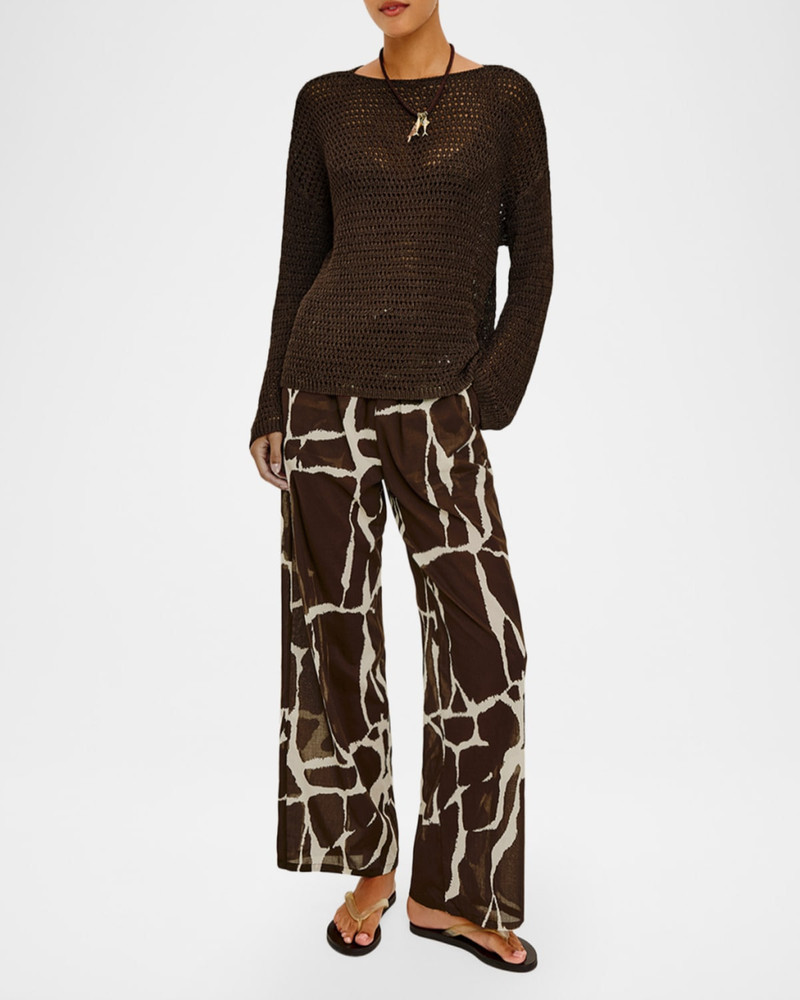 Rails Evangeline Open-Weave Sweater outlook