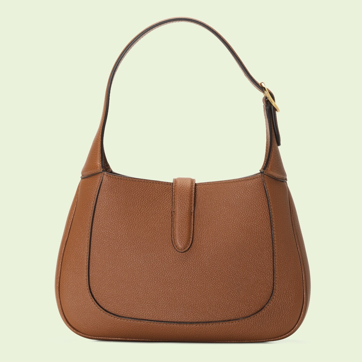 Jackie 1961 small natural grain bag in red leather