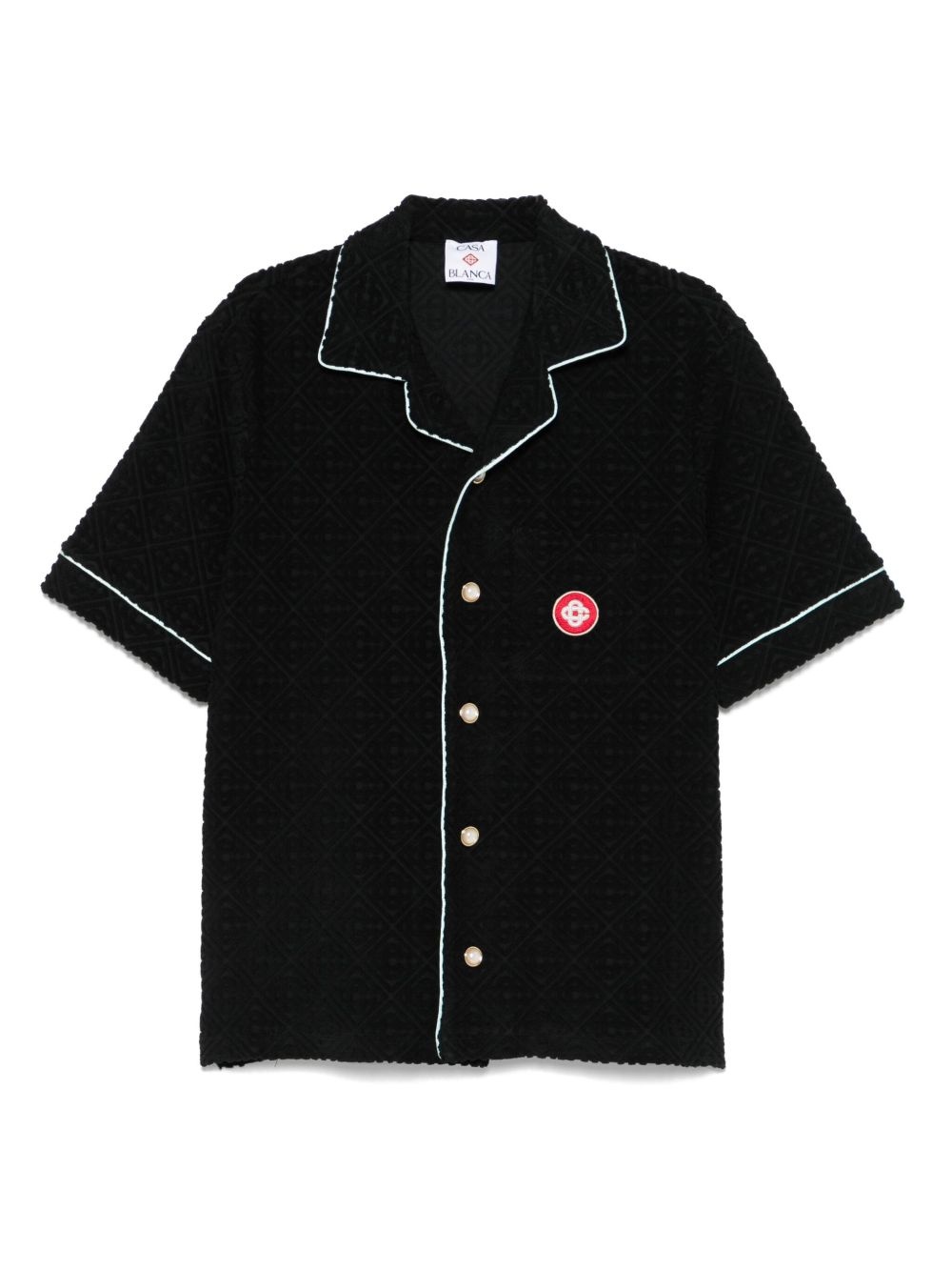 COTTON-BLEND SHIRT - 1
