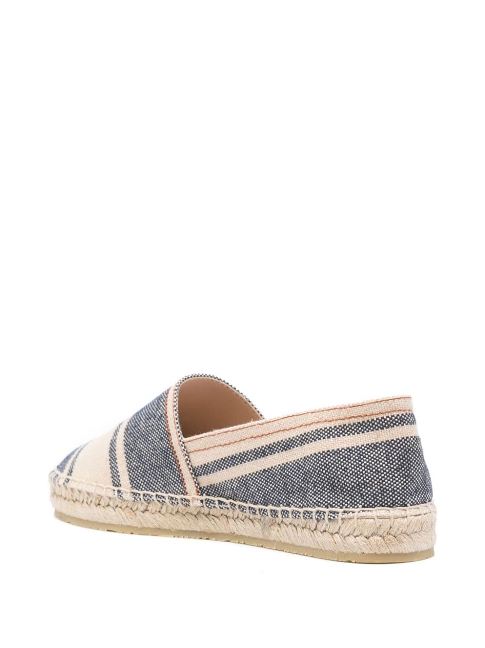 striped canvas espadrilles - 3