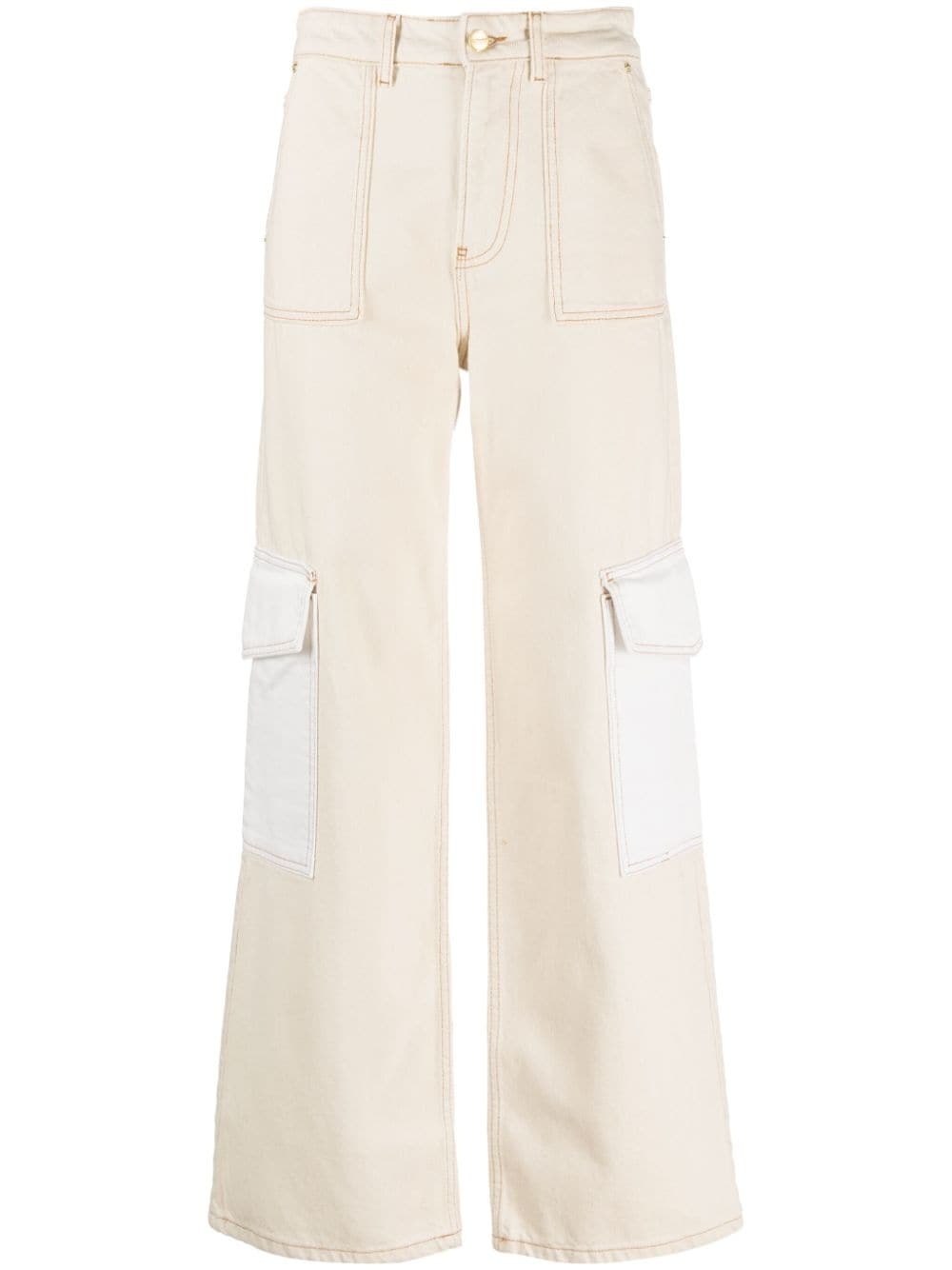 GANNI - Cargo Hight Waist Pants