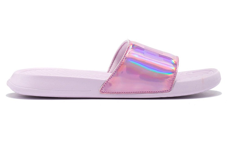 (WMNS) PUMA Popcat Chrome Slide Laser Purple 368127-01 - 2