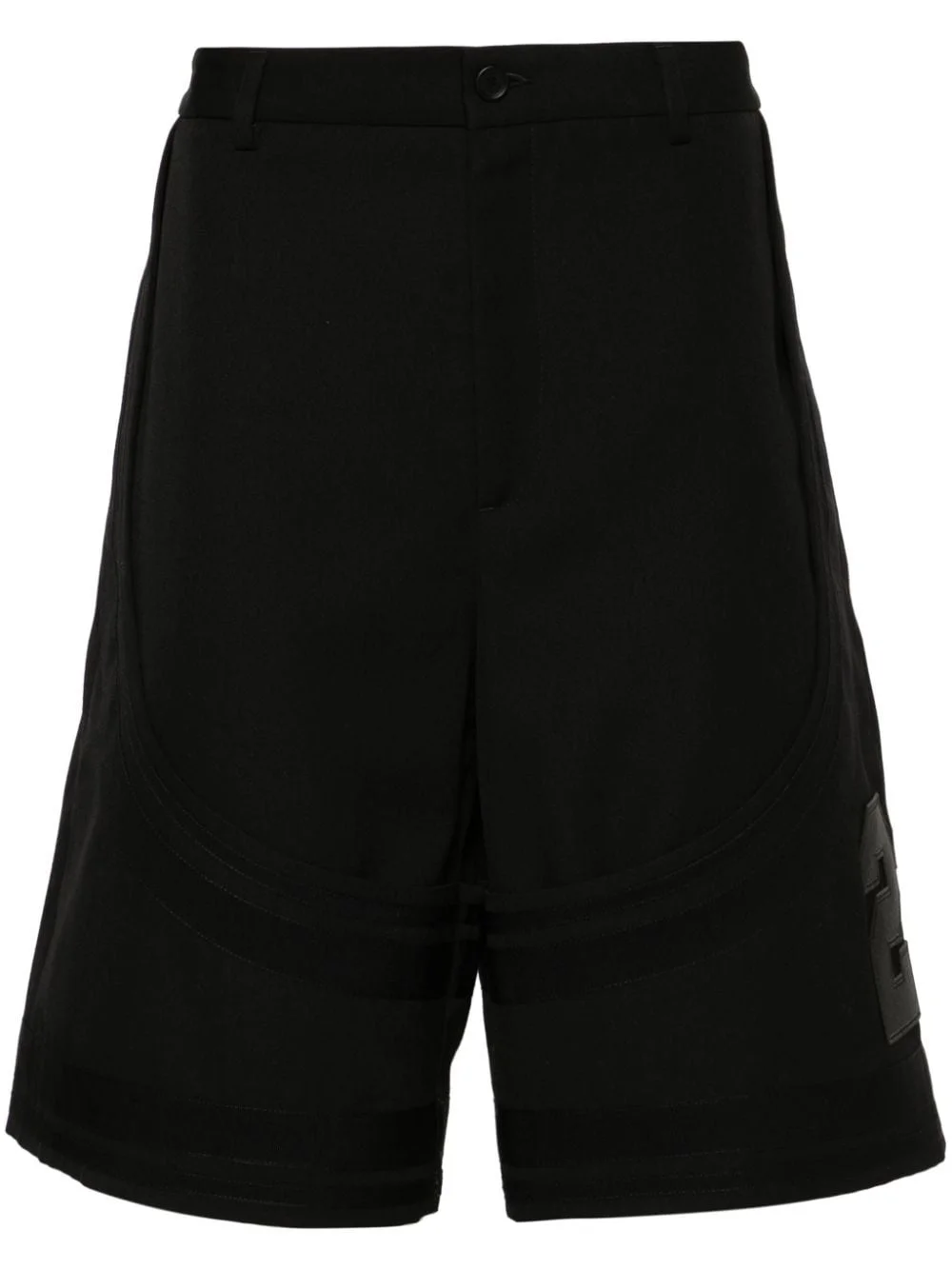 Varsity 23-appliqué shorts - 1