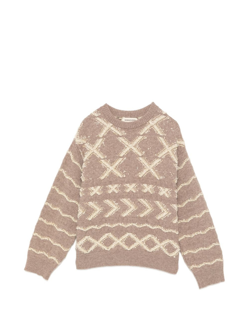 teddy crewneck sweater 1