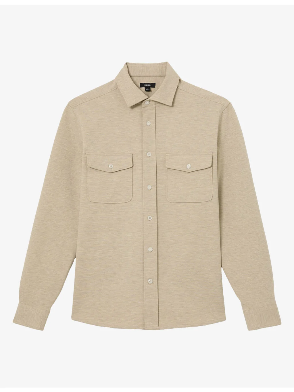 McShane Patch-Pocket Wool-Blend Shirt - 1