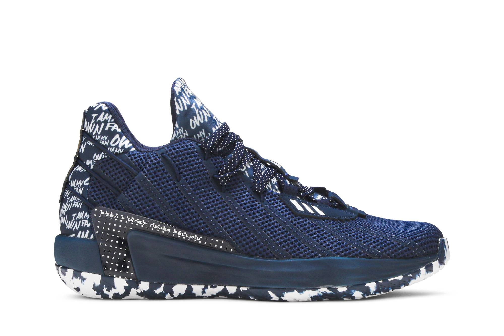 Dame 7 'I Am My Own Fan - Collegiate Navy' - 1